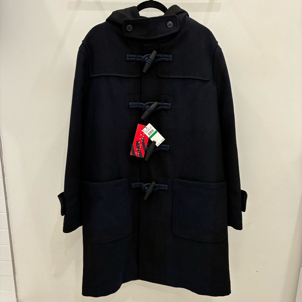 Perry Ellis Navy Toggle Pea Coat